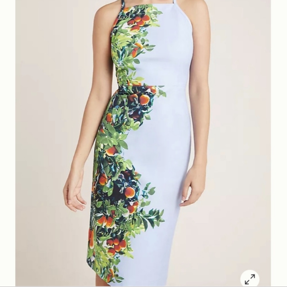 NWT Anthropologie Sky Blue MIDI dress